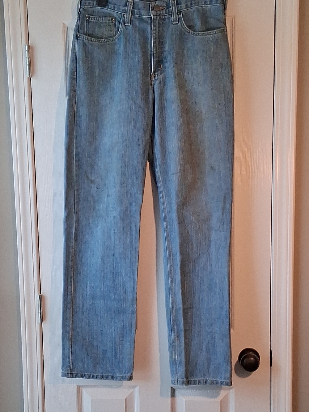 Carhartt Men's Straight Light Blue Jeans
